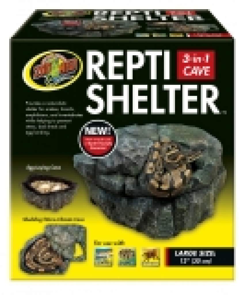 Zoo Med Repti Shelter: Multifunktionale Felsenhöhle für Terrarien